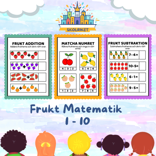 Frukt Matematik 1-10