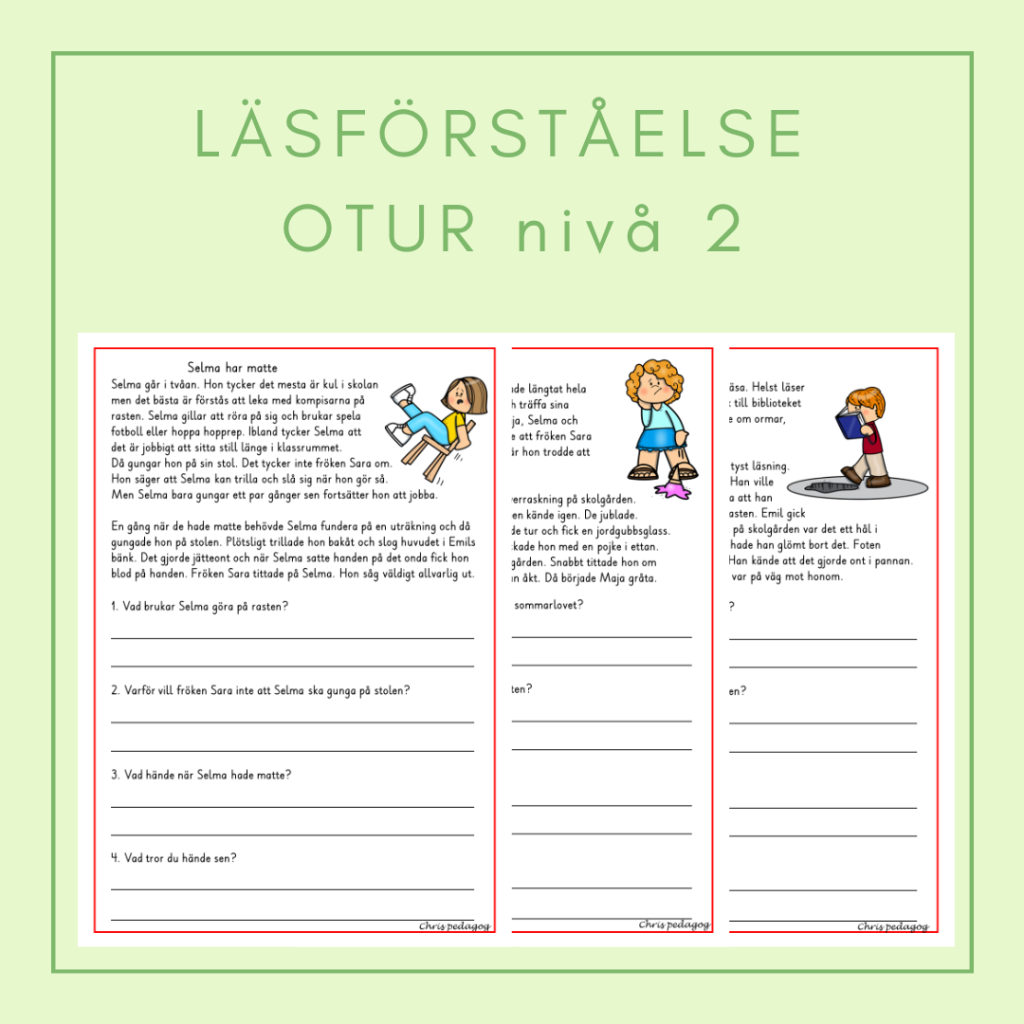 Läsförståelse otur nivå 2