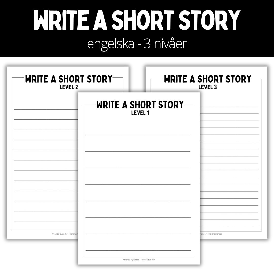 Write a short story - mall - 3 nivÄer