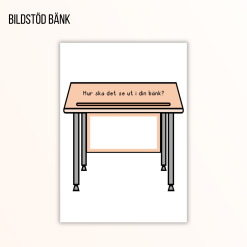 Bildstöd bänkordning
