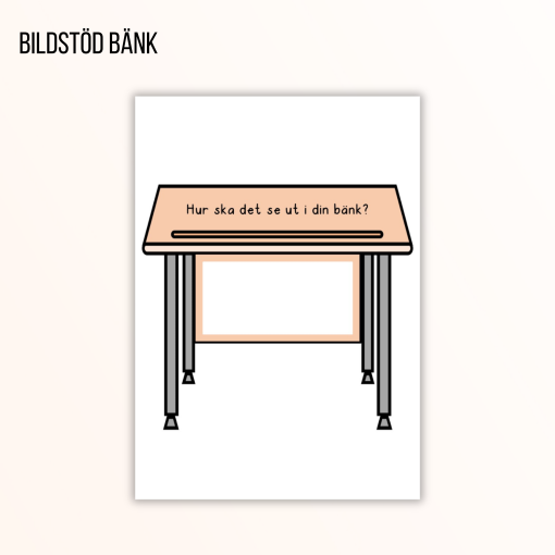 Bildstöd bänkordning