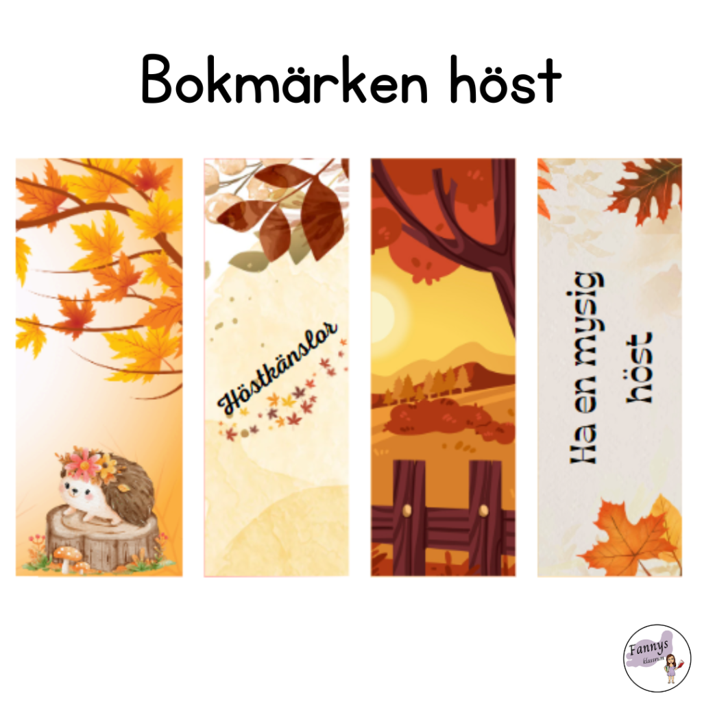 Bokmärken höst