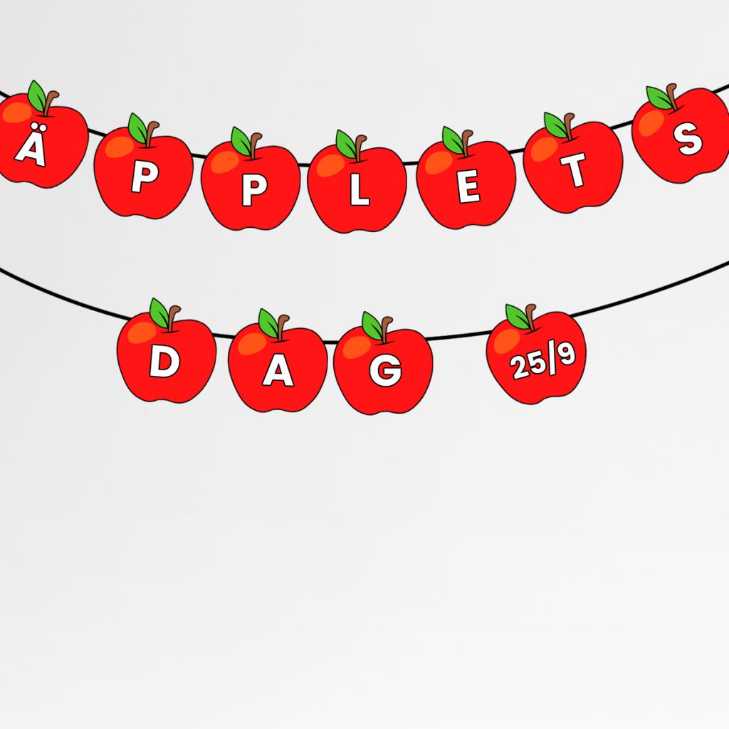 Äpplets dag – girlang
