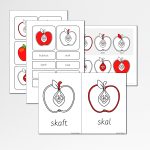 Äpplets delar – materialpaket - bild 1