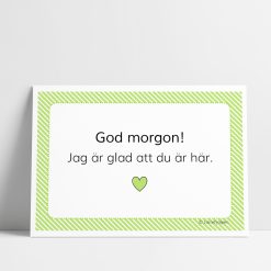 God morgon - grön