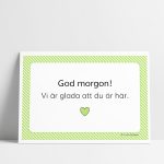God morgon – grön - bild 2