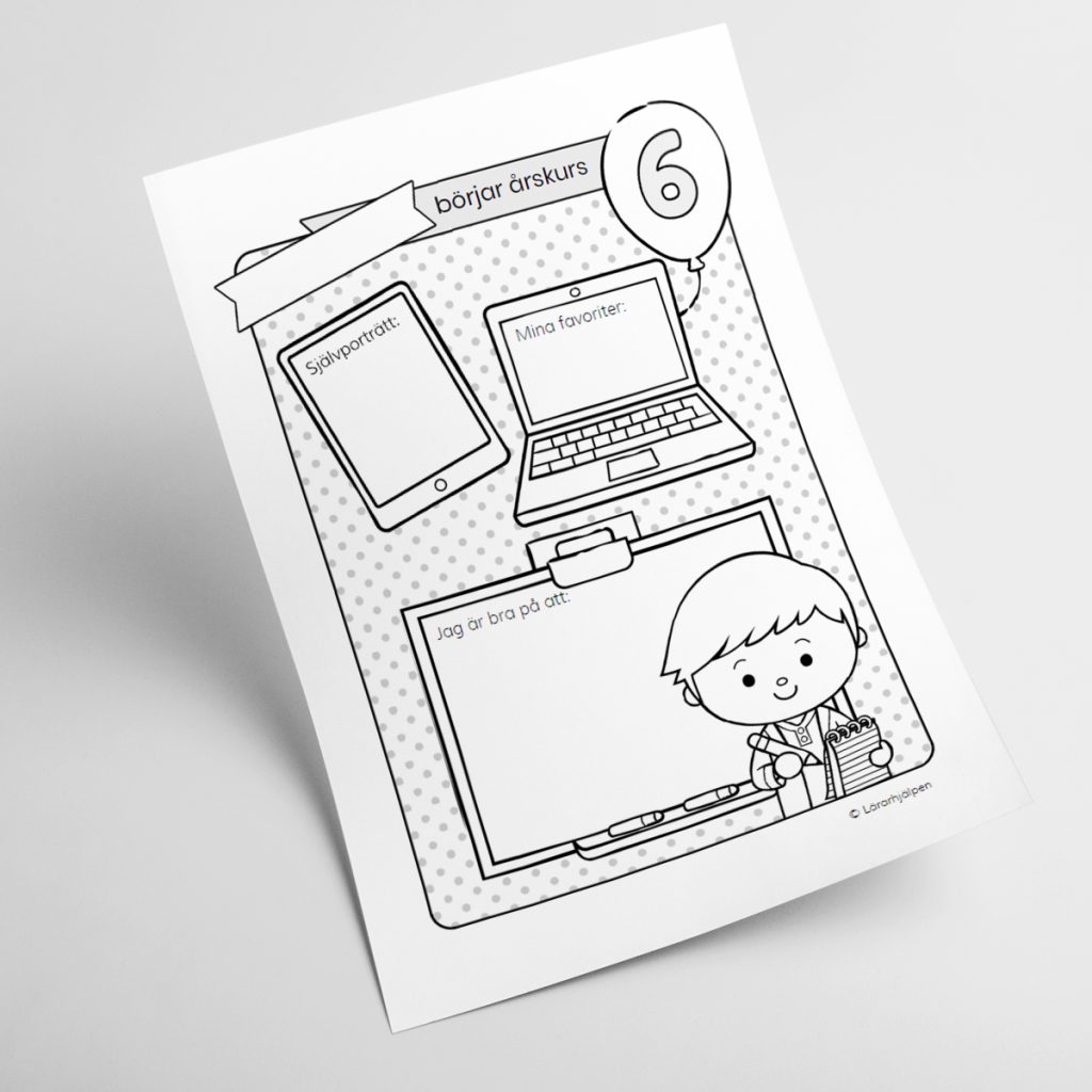 Jag börjar årskurs 6