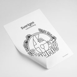 Färgläggningsbild - 6:e juni