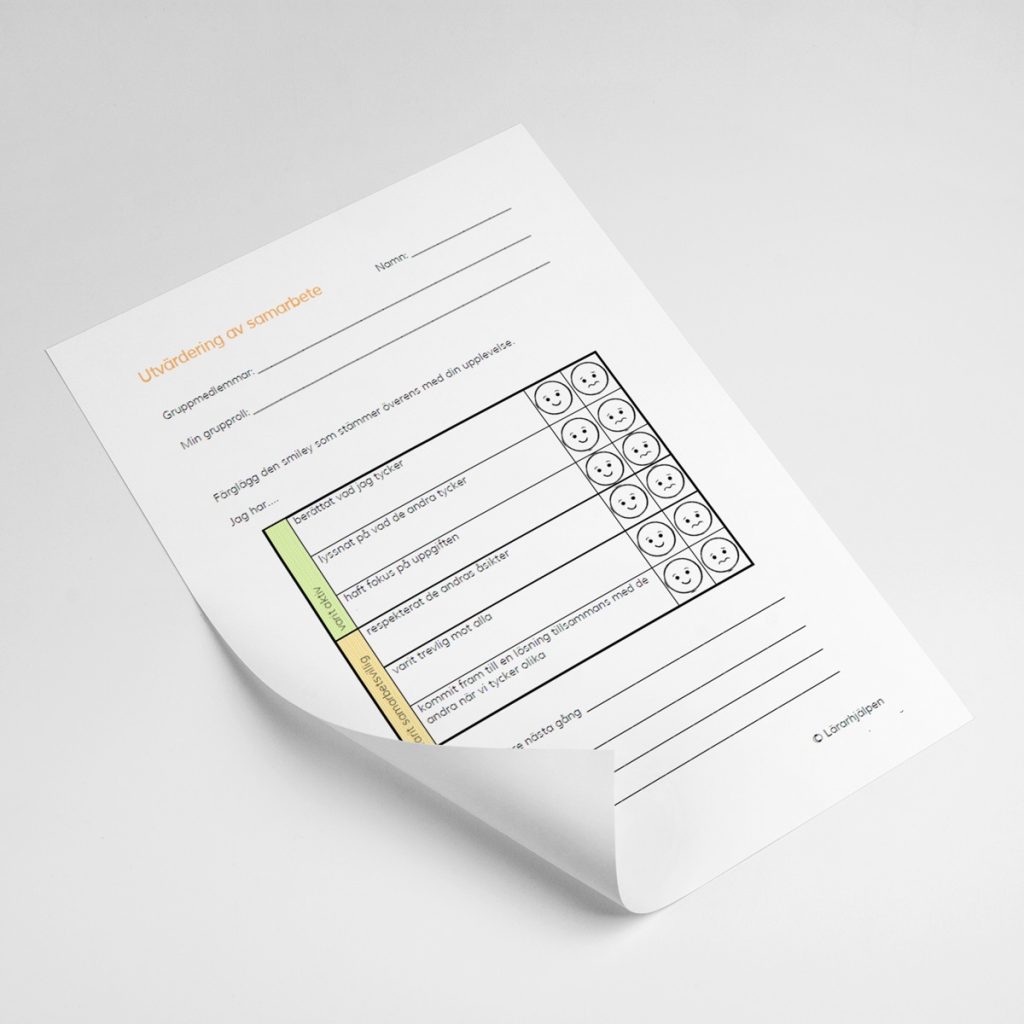 Utvärdering av samarbete