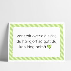 Var stolt - grön