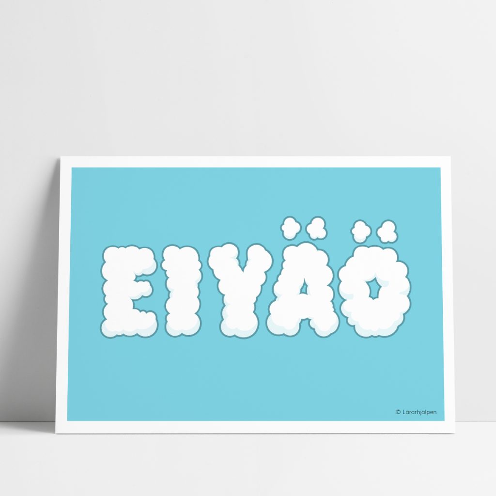 Posters – hårda och mjuka vokaler