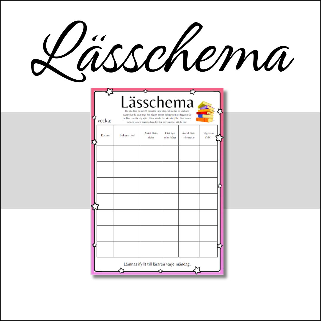 Lässchema