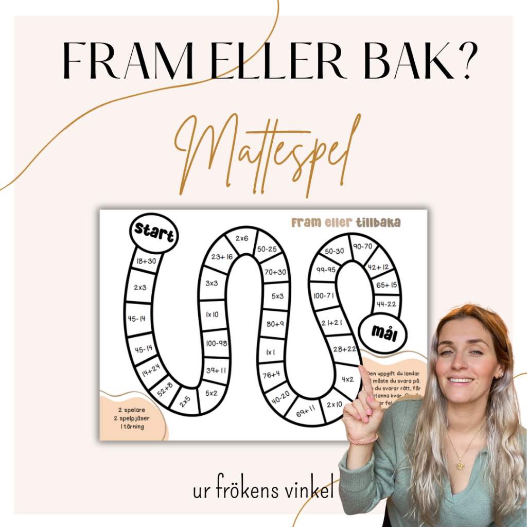 Mattespel – Fram eller bak?