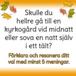 Skrivpromptövning – Höst/Halloween - bild 5