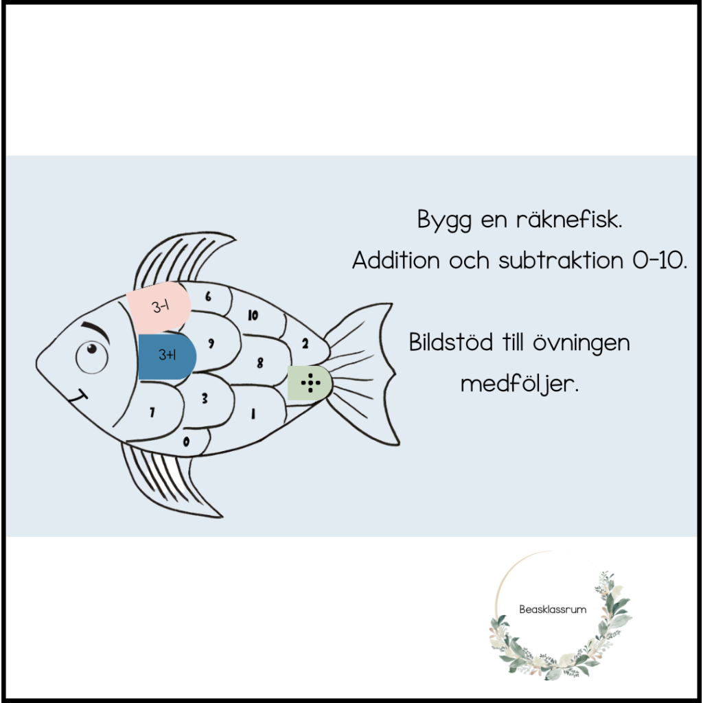 Bygg en räknefisk