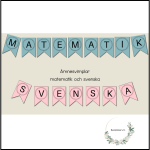 Ämnesvimplar - bild 1