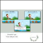 Interaktivt spel – tallinjen 0-20 - bild 1