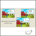 Hjälp bonden med talsorter – interaktiv övning - bild 1