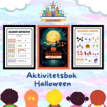 Aktivitetsbok Halloween - bild 1