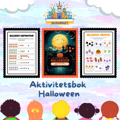Aktivitetsbok Halloween