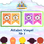 Alfabet vimpel Nr 1 - bild 1