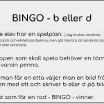 BINGO – b eller d? - bild 2