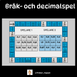 Bråk- och decimalspel - bild 1