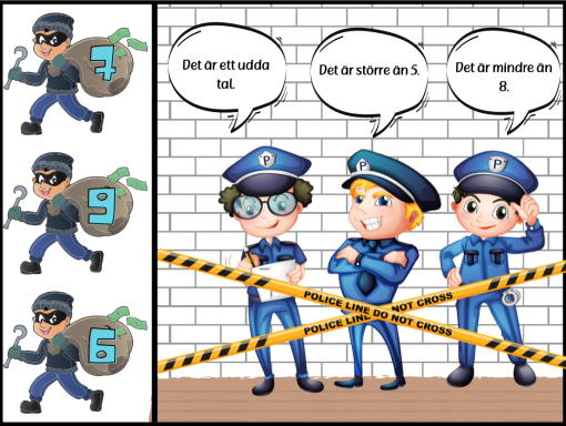 Interaktivt spel - vilket är talet?