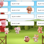 Läs med djuren – interaktiv övning - bild 3