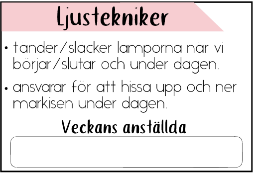 Veckans jobb