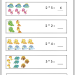Räkna med dinosaurierna (51 sidor blandade uppgifter) - bild 6