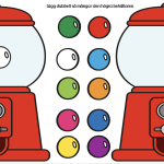 Dubbelt och hälften med godisautomaten- interaktiv övning - bild 2