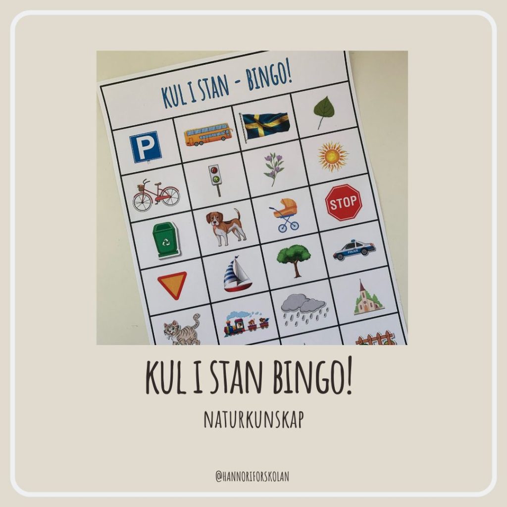 Kul i stan bingo!