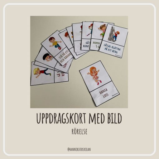 Uppdragskort med bild