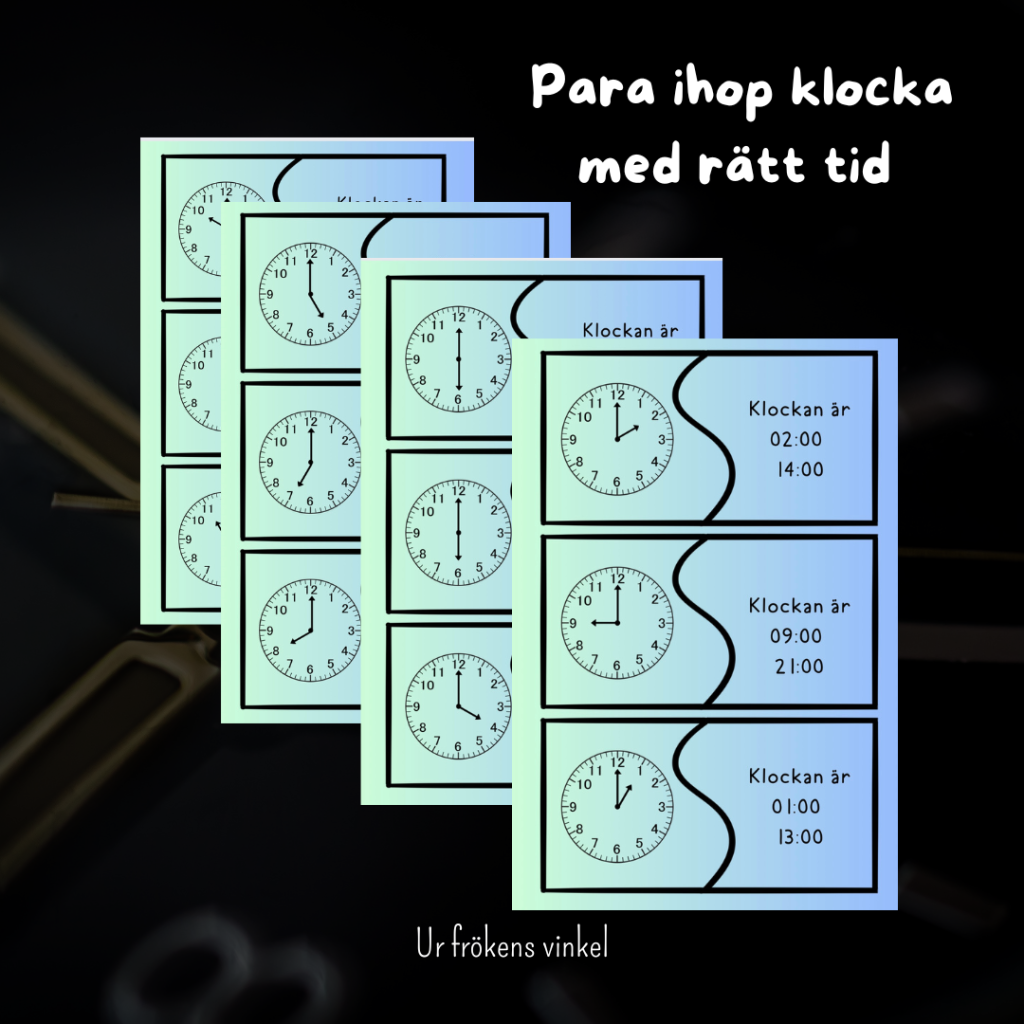 Klockan pussel – Heltimma