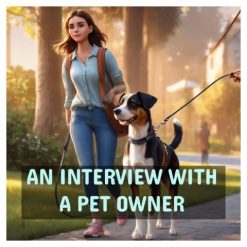 An interview with a pet owner