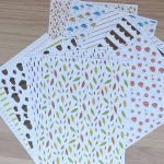 Höstpyssel – mönstrat papper - bild 2