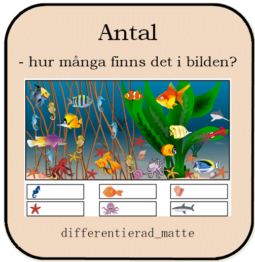 Antal – hur många finns det i bilden