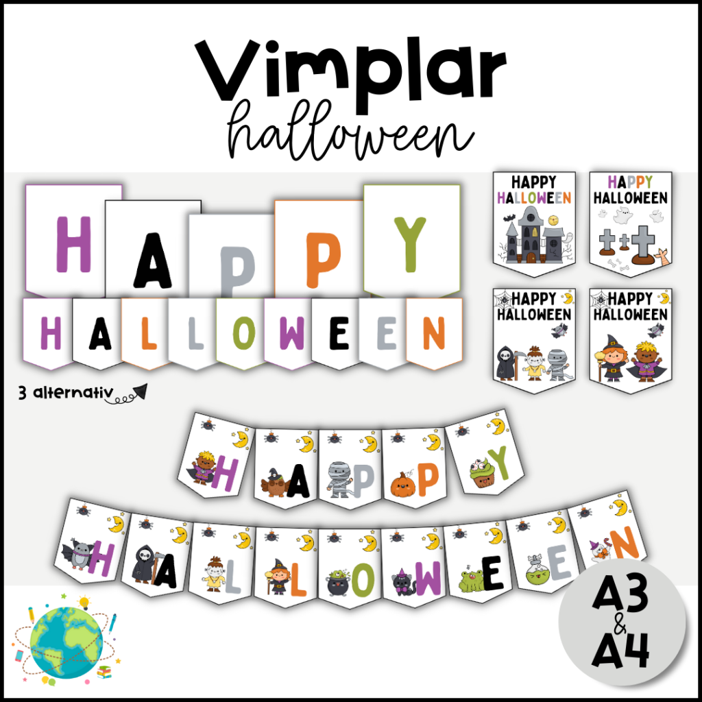Vimplar – Happy Halloween