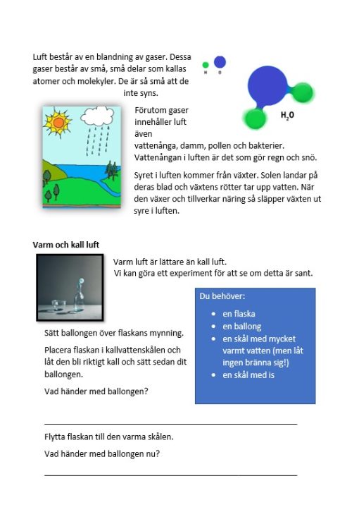 Mitt häfte om luft