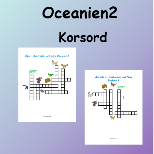 Oceaniens Djur2