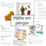 Pengars användning och värde – ett häfte - bild 1