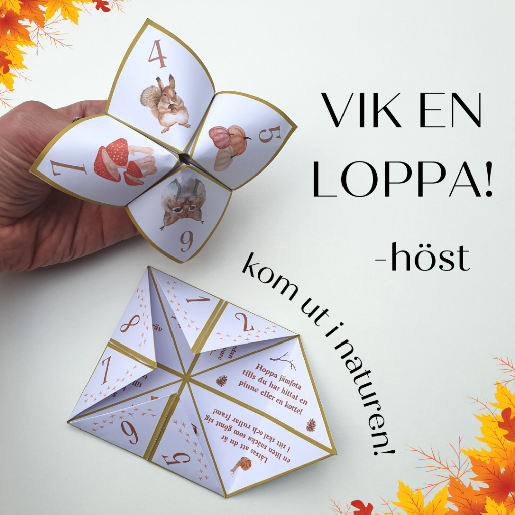 Vik en loppa – tema höst