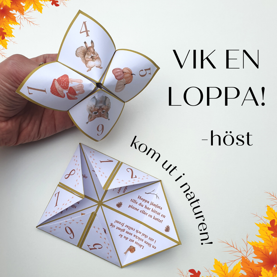Vik en loppa - tema höst