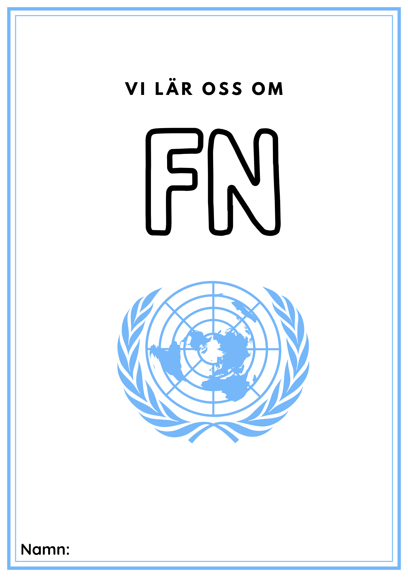 Häfte om FN- förenta nationerna