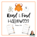 Read and find – Halloween 3-6 - bild 1