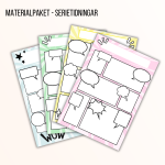 Materialpaket – skapa egna serietidningar - bild 4
