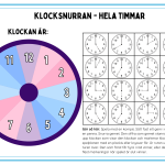 Mattespel – klockan - bild 2