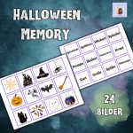 Halloween memory (bildstöd) - bild 2