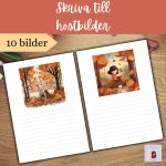 Skriva till höstbilder (10 bilder) - bild 1